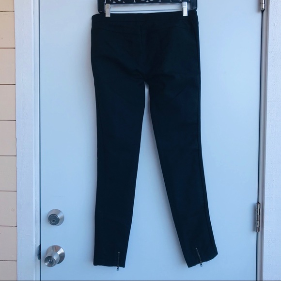See By Chloe Black Skinny Trousers w/ Zippers - Picture 4 of 12